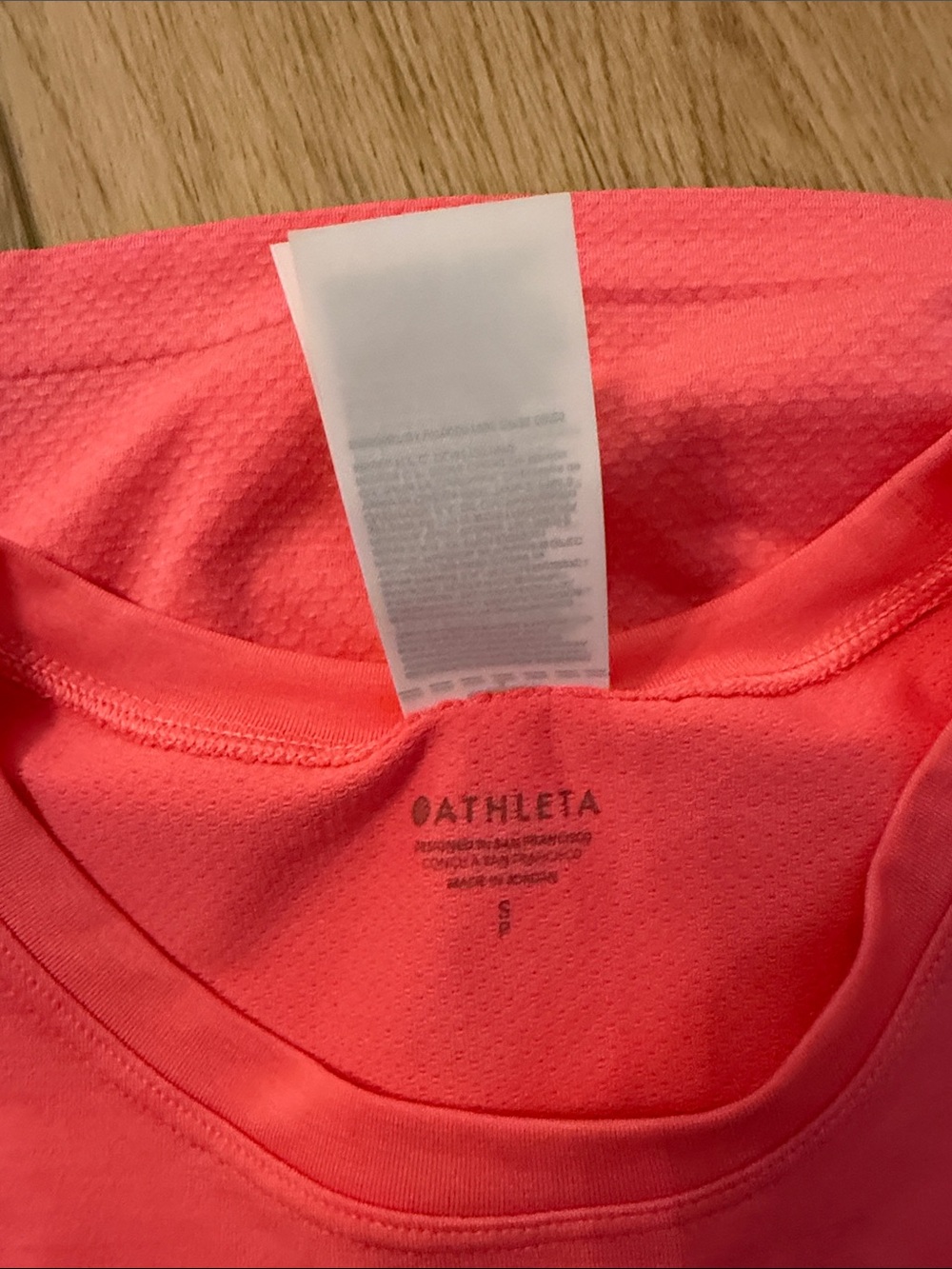 NWT Athleta Momentum Flex Tank in Cerise Heather Size Small - Picture 7 of 9